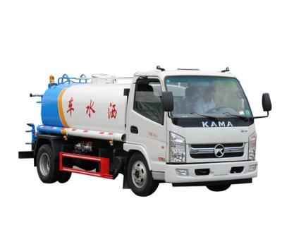 China 4x2 Dust Water Sprinker Truck With 4000L Tank Volume  / CLW Pump for sale