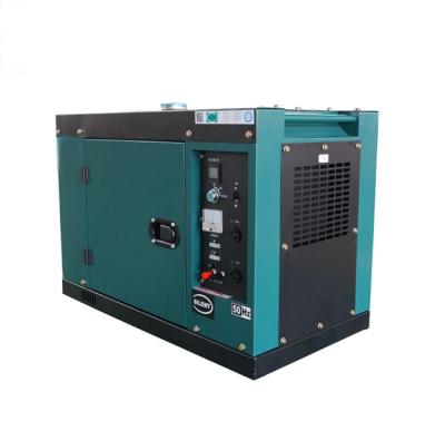 China AC Single Phase Diesel Genset 8kVA Small Generator for sale