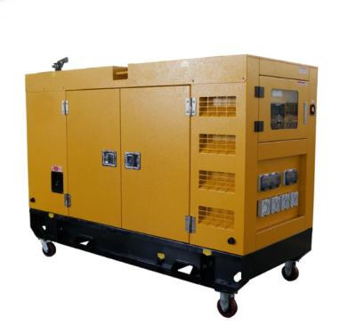 China Four Stroke Air Cooled 25kVA Soundproof  Silent Generator for sale