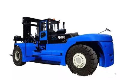 China Blue Wide - View Mast  3000mm 48000 KGS Diesel Forklift Truck for sale