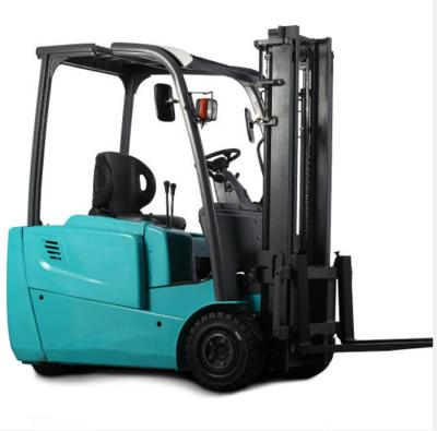 China Fire Extinguisher Battery 3 Wheel 1.6T Electric Forklift Truck for sale