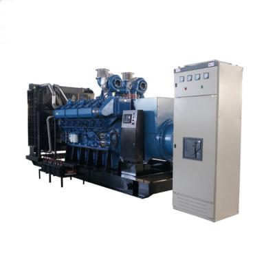 China 1500kVA Open Type Diesel Inverter Natural Gas Generator Set With Yuchai Engine for sale