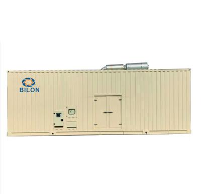 China 1000kVA 1500kVA Diesel Electric Generator Set 40HQ Container Type for sale