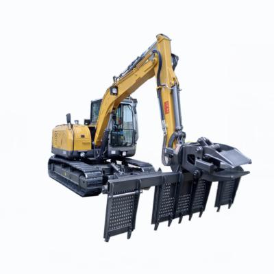 China 0.25m3 Railway Road Builder Excavator With Sleeper Changer for sale