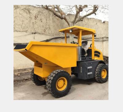 China 4000KG Loading Crawler Dump Truck With 2m3 Bucket Capacity for sale