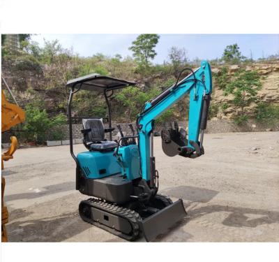China 1 Ton 7.0kw Mini Crawler Excavator Digger For Public Park for sale