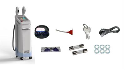 China ISO13485 multifunction skin care acne hair removal IPL SHR Elight 3inch 1 machine for sale