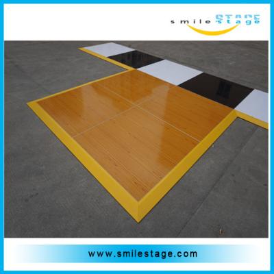 China Removable wedding dance floor light seamless dance floor for sale