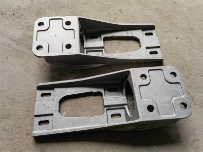 China Kingrail Casting Iron Parts 52mm Length Insulator Support Plate ISO Certificate for sale