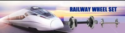 China ブレーキ付き完全組立鍛造レール車輪セット 市場に最適 for sale