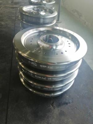China Forjar o trilho de aço da pressão roda OEM 42CrMo 4140 60E material à venda