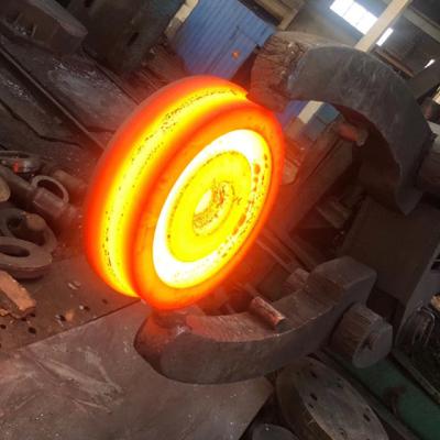 Cina La forgia della ferrovia dell'acciaio di colata spinge la dimensione del diametro 36inch 40inch 42inch in vendita