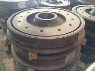 China Forged Carbon Steel Railroad Track Wheels 1050mm For Locomotive Metro ODM for sale