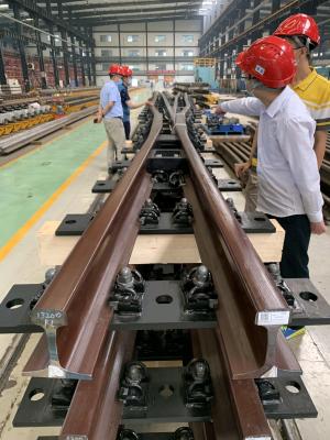 China BS11 1985 Steel Track Rail Arem2008 6m-12m Length ISO Certificate for sale