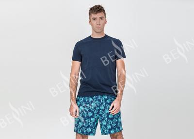 China Sistemas del pijama del cortocircuito del algodón de los hombres redondos del cuello, estilo de lujo para hombre del verano de la camisa de dormir en venta