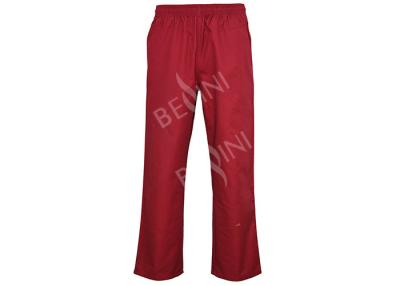 China Ropa protectora del Workwear de secado rápido/ropa de trabajo femenina del color rojo en venta