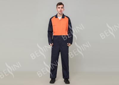 Chine Double costume de pantalon orange haut évident piquant de bavoir de veste de vêtements de travail de sécurité à vendre
