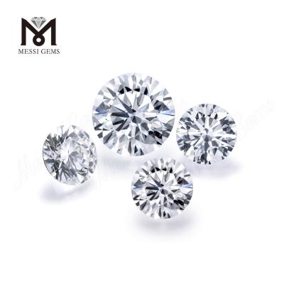 China Messi Jewelry G Color VS - SI Synthetic White Diamond Price Per melee Carat CVD HPHT 0.7mm 0.8m 1.0mm Lab Grown Melee Diamond for sale