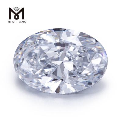 China Messi jewelry 1Ct 2Ct large grown diamond HPHT loose lab synthetic diamond for sale