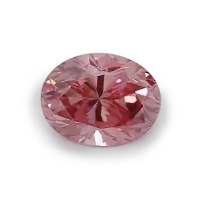 China Messi jewelry 1.03Ct Fancy Vivid Pink VS1 loose synthetic diamond HPHT lab diamond for sale