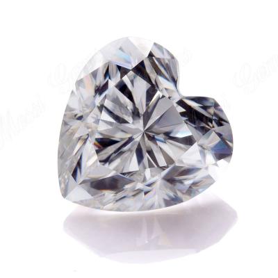 China Wholesale Synthetic Loose Moissanite Diamond Jewelry Top Quality VVS D Color Rough Stones Moissanite for sale