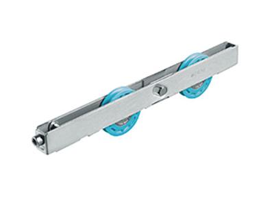 China Aluminum Profile Sliding Patio Door Rollers Sliding Smoothly With Nylon Wheel for sale