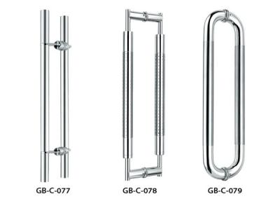 China Aging Resistance Stainless Steel Grab Handles , High Performance Steel Pipe Handles for sale