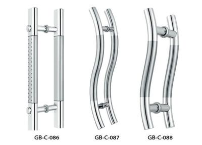 China Corrosion Resistance Long Door Handles , Durable Stainless Pull Handles for sale