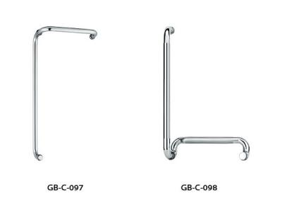 China Customized Push Stainless Steel Tube Handles Private Residence For Shower Room for sale
