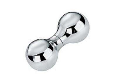China Ball Shape Shower Cubicle Handles , Eco - Friendly Material Shower Screen Handles for sale