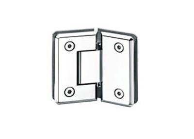 China 180 Degree Glass To Glass Door Hinges High Precision SUS 304 Corrosion Resistance for sale
