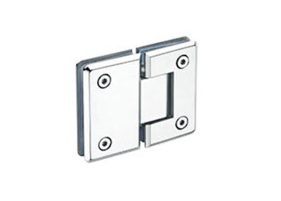 China Bathroom Hotel Bath Shower Door Hinges Fine Surface With Thickened Solid Panel for sale
