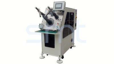China Induction Motor Stator Coil Servo Winding Inserting Machine with Wedge for sale