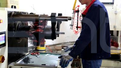 China Motor Stator Coil Winding Inserting Machine for Horizontal Type Washing Machine for sale