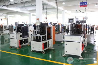 China Automatic Single Phase Motor Stator Lacing Machine CNC Controller White Color for sale