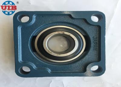 China UCF207 Square Flange Pillow Block Bearings , HT200 HT250 Cast Iron Ball Bearings for sale