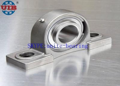 China Low Noise SSF204 Bearing Housing Types , Stainless Steel High Precision Bearing Housing for sale