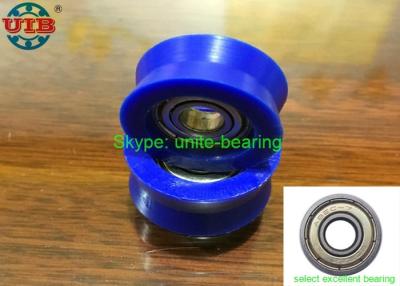 China High Carbon Steel Bearing Housing Types , 605 ZZ Plastic Wrapped Wheel Bearing for sale