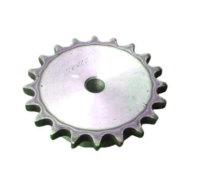 China 24A10T Blacken Treatment Harden Tooth C45 steel large platewheels roller chain sprocket for sale