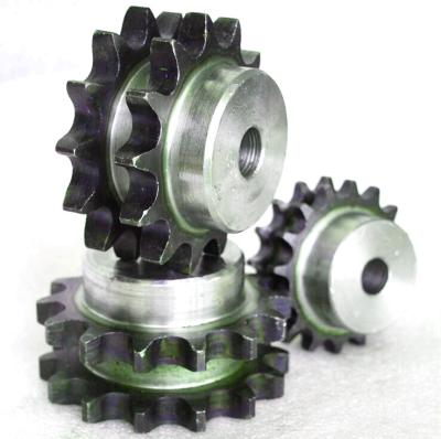 China Duplex 08B-2 12T Double row C45 steel ISO standard roller chain sprocket for sale