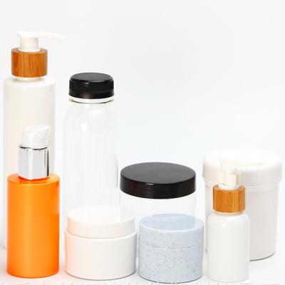 China Pla Biodegradable Plastic Cream Bottles For Cosmetic 20ml - 500ml Volume for sale