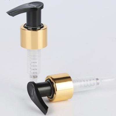 China Alumina Emulsion Push Button Plastic Vacuum Pump , 28 / 410 Hand Lotion Pump Dispenser for sale