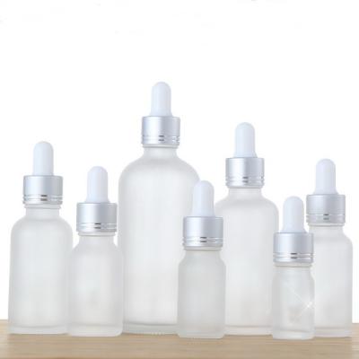 China 15ml / 60ml Glass Bottles Containers For Essential Oil No Leakage Clear for sale