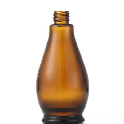 China Brown Dropper Glass Bottles Containers 5ml - 300ml Volume Moderate Spray Volume for sale