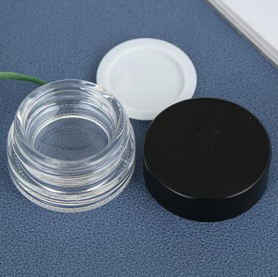 China 3g / 10g Frosted Cosmetic Cream Jar For Eye Cream Reusable High Strength Material for sale