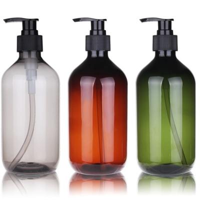 China Shampoo Lotion Packaging Empty Plastic Spray Bottle Colored Lightweight for sale