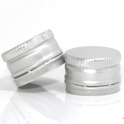 China Anti Theft Aluminum Screw Cap For Beverage Bottle Customized Color / Size for sale