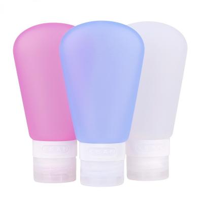 China Tubos plásticos distribuidores cosméticos do aperto para os tubos recarregávéis portáteis da loção à venda