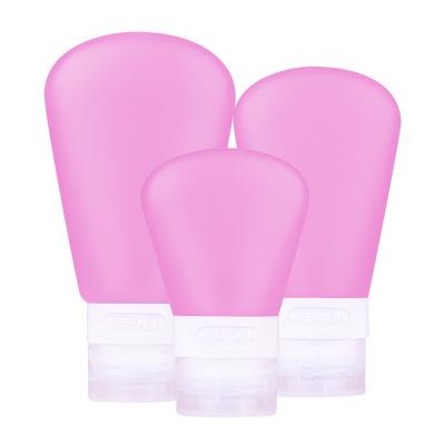 China Tubos plásticos rosados/azules del apretón, tubo de dispensación del maquillaje de la prueba del escape en venta