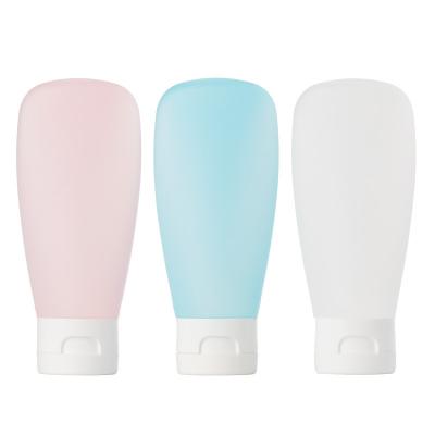 China Small Silicone / Plastic Squeeze Tubes For Cosmetics Lightweight Easy To Use for sale